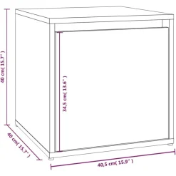 vidaXL Bancos-Set de muebles de recibidor madera contrachapada