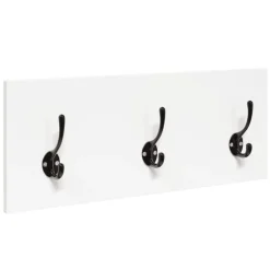 vidaXL Set de muebles de recibidor 4 pzas madera de ingeniería Blanco Clearance