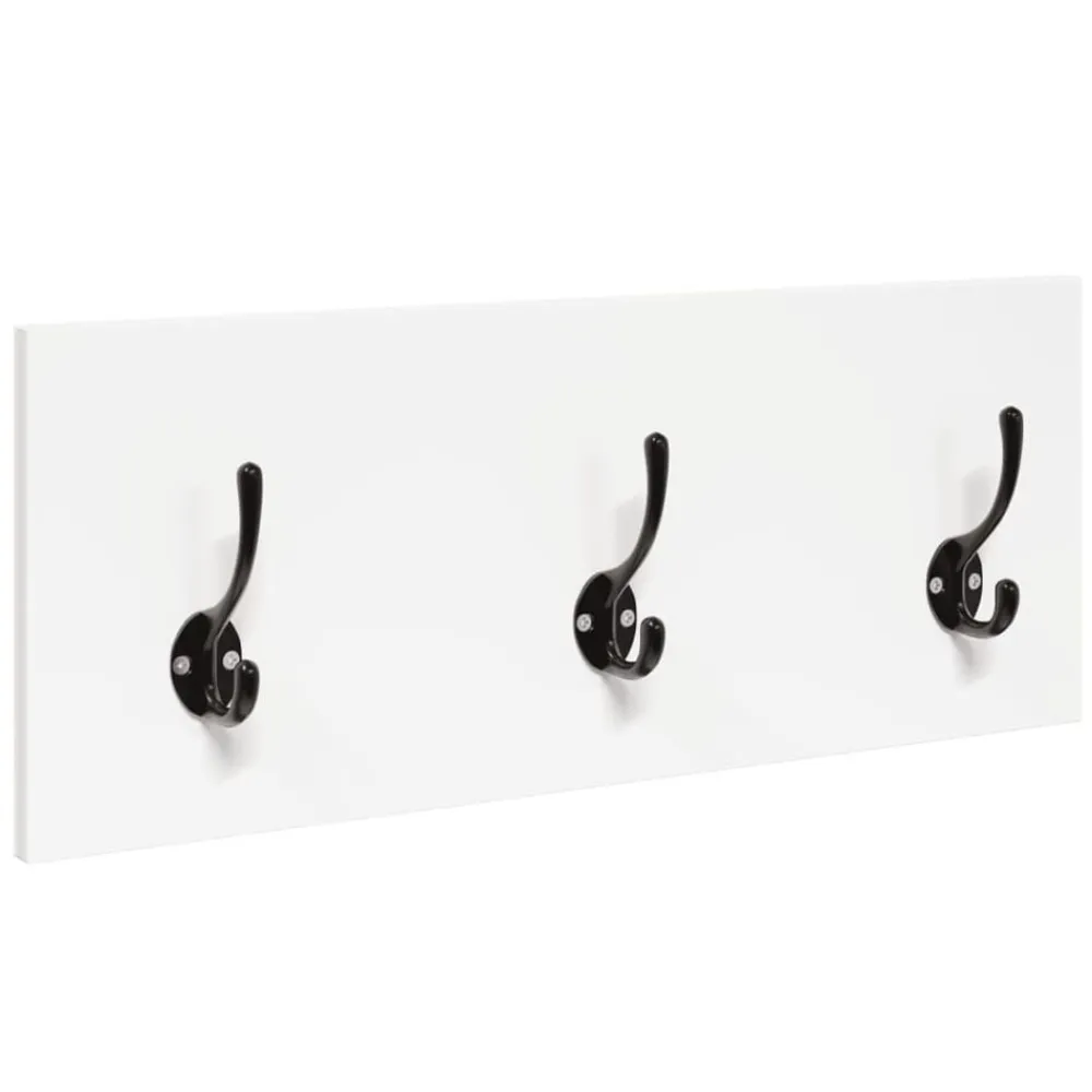 vidaXL Set de muebles de recibidor 4 pzas madera de ingeniería Blanco Clearance