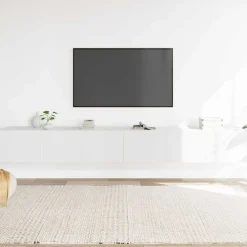 vidaXL Muebles Tv-Set de muebles de TV 3 piezas madera contrachapada
