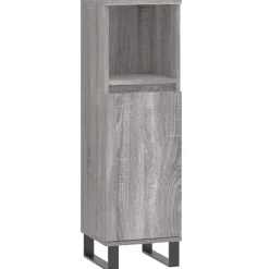 vidaXL Conjuntos De Muebles-Set de muebles de baño 3 pzas madera contrachapada