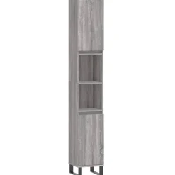 vidaXL Conjuntos De Muebles-Set de muebles de baño 3 pzas madera contrachapada