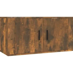vidaXL Muebles Tv-Set de muebles de TV 2 pzas madera contrachapada