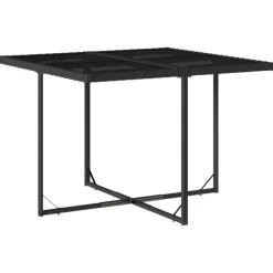 vidaXL Muebles De Jardín-Set de muebles jardín 5 pzas con cojines ratán sintético
