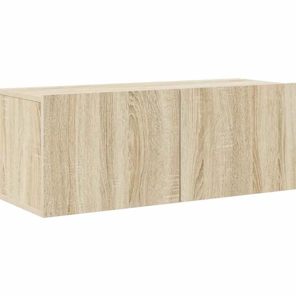 vidaXL Muebles Tv-Set de muebles para TV 8 pzas madera contrachapada