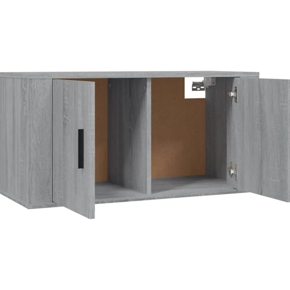 vidaXL Muebles Tv-Set de muebles para TV 2 pzas madera contrachapada
