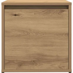vidaXL Set de muebles recibidor madera contrachapada roble artesanal Roble artisan