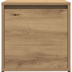 vidaXL Set de muebles recibidor madera contrachapada roble artesanal Roble artisan