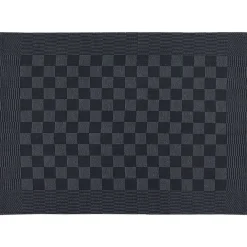 vidaXL Set de paños manoplas horno agarradores 15 pzas algodón Negro Hot