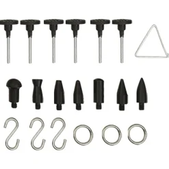vidaXL Set de reparación de abolladuras de coche sin pintura 80 piezas Clearance