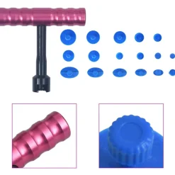 vidaXL Set de reparación de abolladuras sin pintura 19 piezas Sale