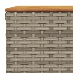 vidaXL Set de sofás de jardín 11 pzas y cojines ratán sintético Gris Discount