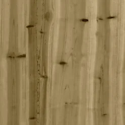 vidaXL Set de sofás jardín 9 pzas con cojines madera pino impregnada Impregnado natural Sale