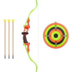 vidaXL Set de tiro con arco para niños de 5 piezas 68 cm