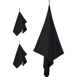 vidaXL Ropa De Casa-Set de Toallas de Deportes 3 pcs Poliéster y Poliamida