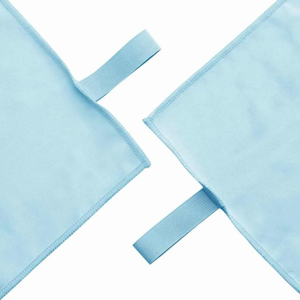 vidaXL Ropa De Casa-Set de Toallas de Deportes 3 pcs Poliéster y Poliamida