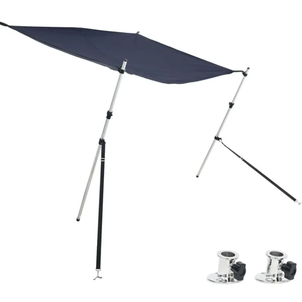 vidaXL Piezas Y Accesorios Para Vehículos-Set de toldo T-Top extensión 170x170x(113-182,5) cm