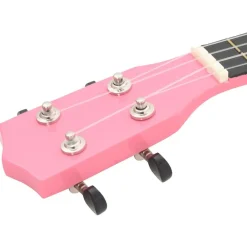 vidaXL Arte Y Ocio-Set de ukelele soprano con funda para niños 21