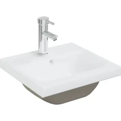 vidaXL Conjuntos De Muebles-Set muebles de baño 5 piezas madera ingeniería gris hormigón