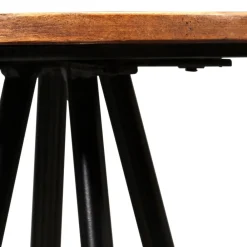 vidaXL Set muebles de bar 3 piezas madera maciza reciclada Sale