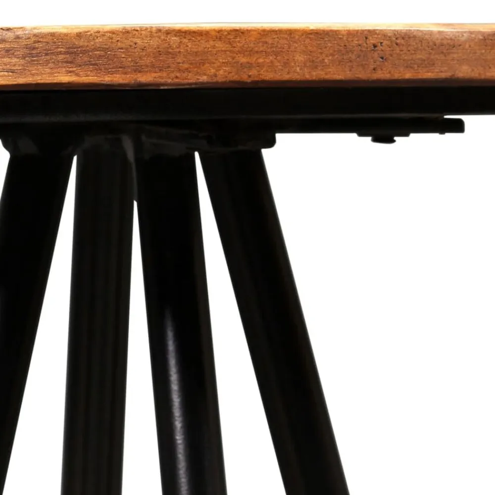 vidaXL Set muebles de bar 3 piezas madera maciza reciclada Sale