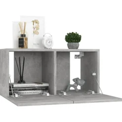 vidaXL Muebles Tv-Set muebles de salón TV 4 piezas madera ingeniería roble Sonoma