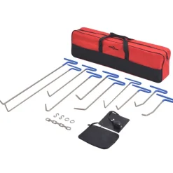 vidaXL Set reparación de abolladuras sin pintura acero inox 16 piezas Discount