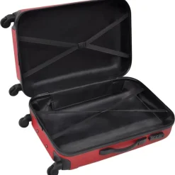 vidaXL Maletas Y Bolsos De Viaje-Set Trolley Maleta Rígida Tres Uds.