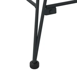 vidaXL Silla de Bar 2 pcs 44,5 x 54,5 x 97,5 cm Ratan e Hierro Negro Online