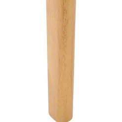 vidaXL Silla de comedor 2 pcs Madera de caucho sólida Natural y claro Best
