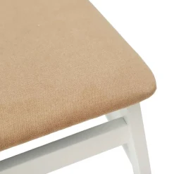 vidaXL Sillas-Silla de comedor 2 pcs y marrón Madera de Caucho Sólido