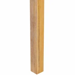 vidaXL Silla de comedor 2 pcs 46 x 55 x 84 cm Ratán Kubu Natural