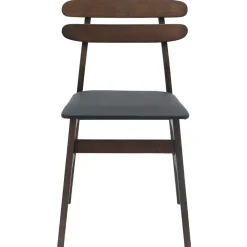 vidaXL Silla de comedor 2 pcs Marrón claro y negro marr&oacute;n claro y negro Discount