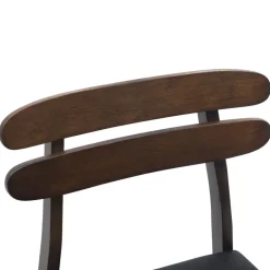 vidaXL Silla de comedor 2 pcs Marrón claro y negro marr&oacute;n claro y negro Discount