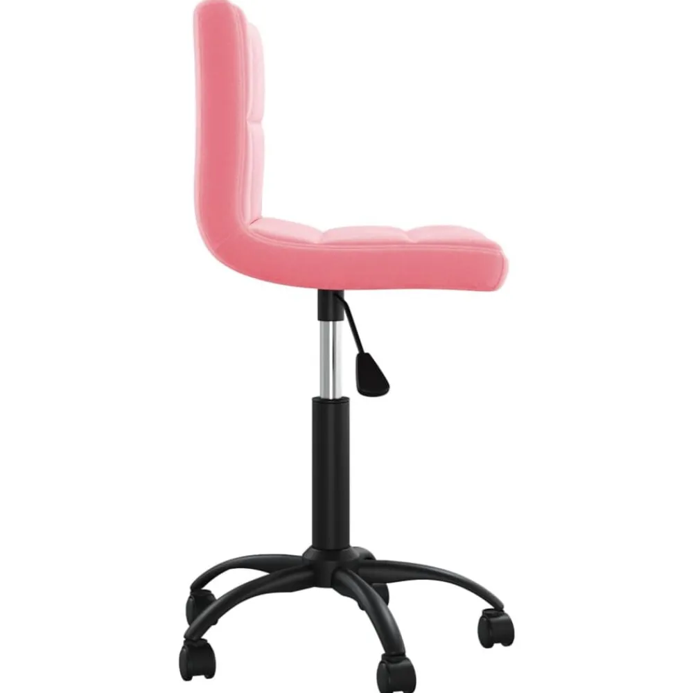 vidaXL Sillas-Silla de comedor giratoria de terciopelo