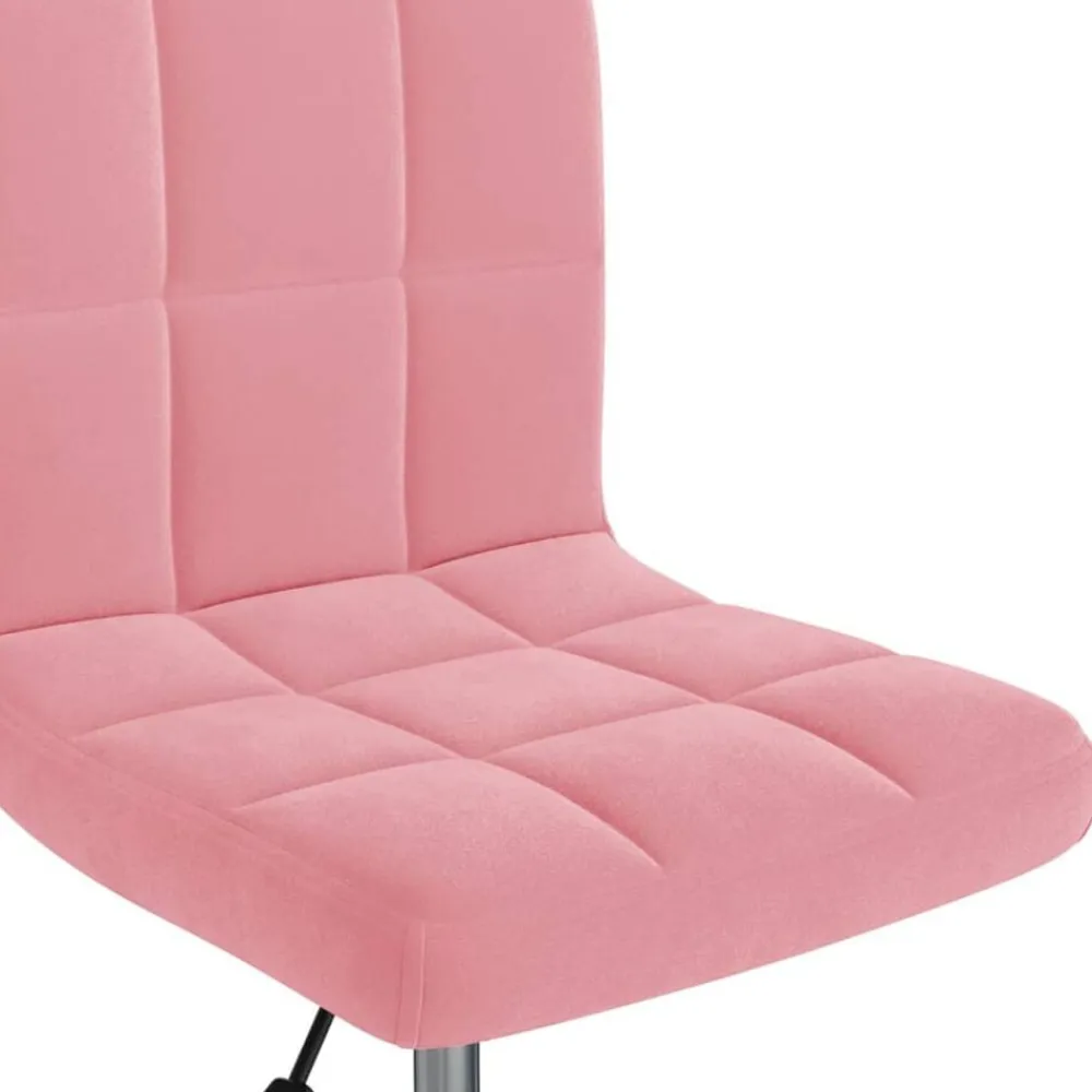 vidaXL Sillas-Silla de comedor giratoria de terciopelo
