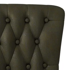 vidaXL Silla de estilo zueco Verde militar 56,5 x 70 x 110 cm Verde ejército Sale