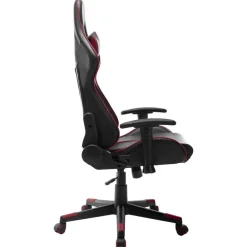 vidaXL Sillas-Silla de gaming de cuero sintético