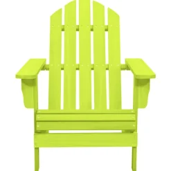 vidaXL Muebles De Jardín-Silla de jardín Adirondack madera maciza de abeto