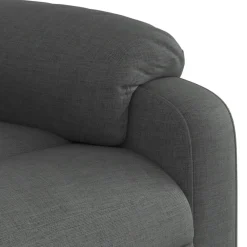 vidaXL Sillas-Silla de masaje reclinable de pie de tela