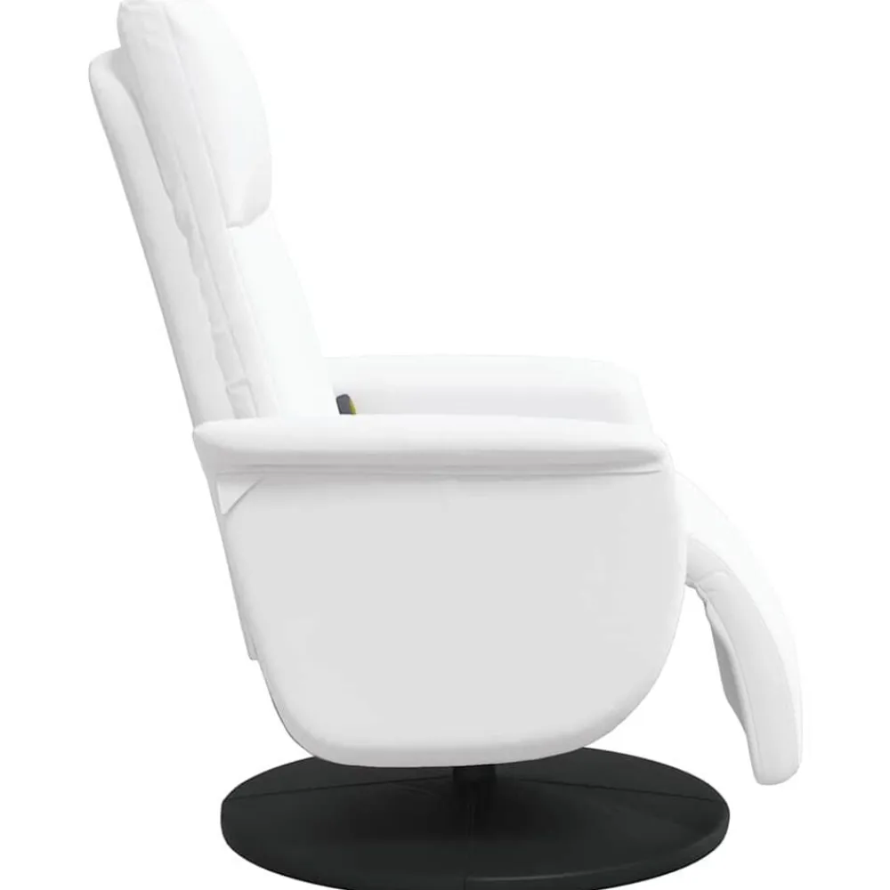 vidaXL Sillas-Silla de masajes reclinable 71 x 90 x 105 cm Cuero sintético