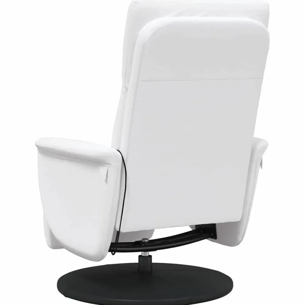 vidaXL Sillas-Silla de masajes reclinable 71 x 90 x 105 cm Cuero sintético