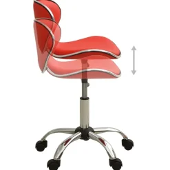 vidaXL Mobiliario De Oficina-Silla de oficina de cuero sintético