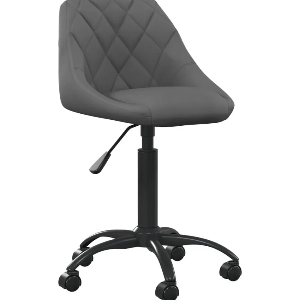 vidaXL Mobiliario De Oficina-Silla de oficina de terciopelo