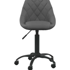 vidaXL Mobiliario De Oficina-Silla de oficina de terciopelo