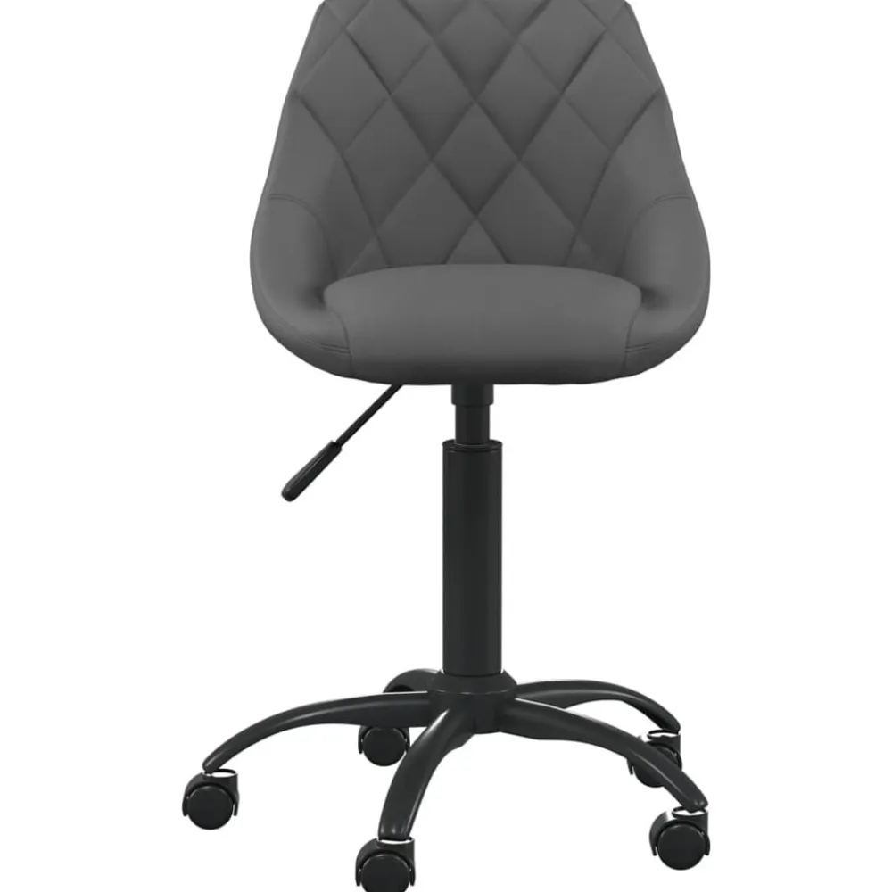 vidaXL Mobiliario De Oficina-Silla de oficina de terciopelo