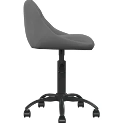 vidaXL Mobiliario De Oficina-Silla de oficina de terciopelo