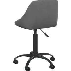 vidaXL Mobiliario De Oficina-Silla de oficina de terciopelo