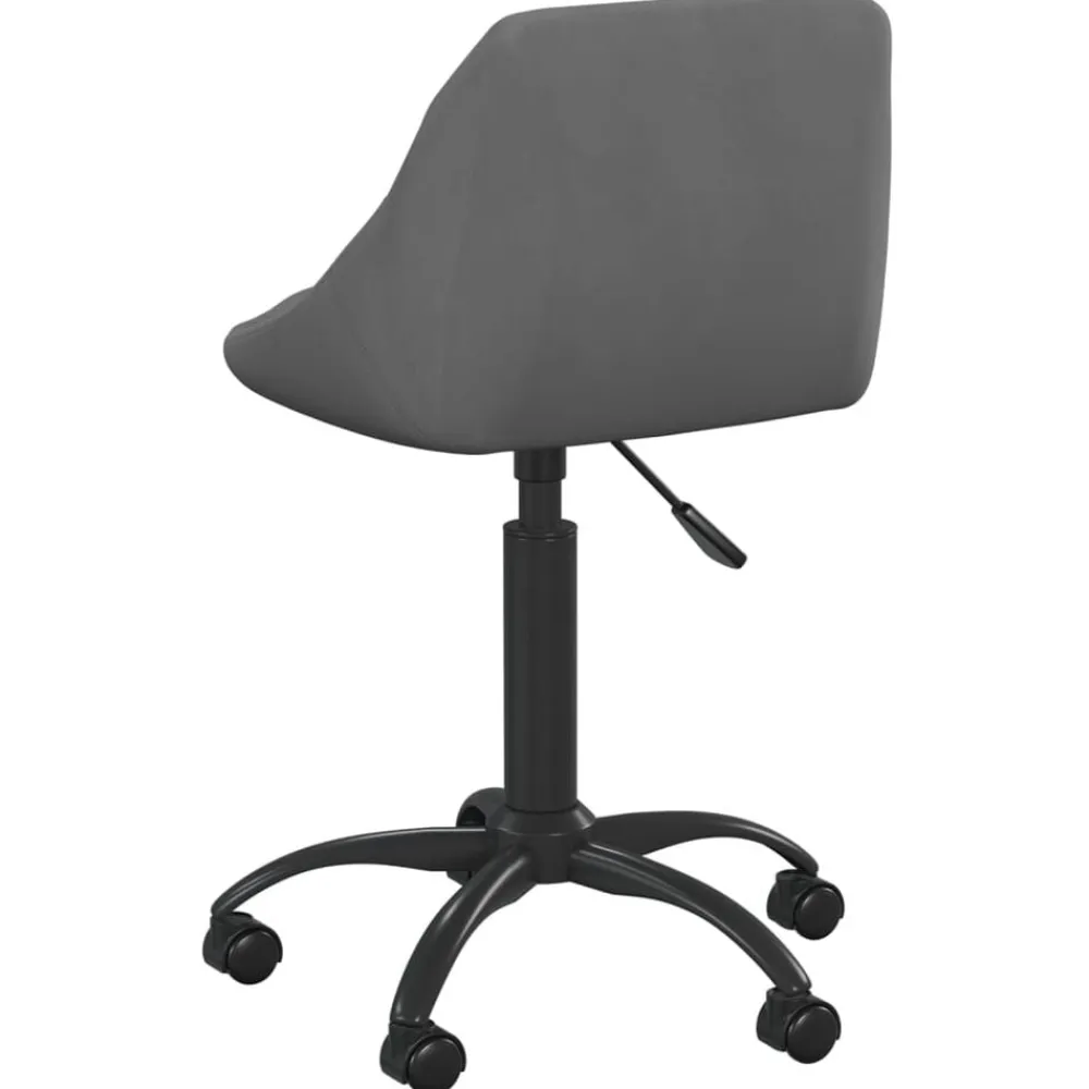 vidaXL Mobiliario De Oficina-Silla de oficina de terciopelo