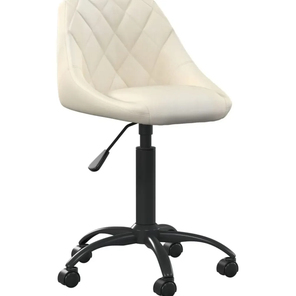 vidaXL Mobiliario De Oficina-Silla de oficina de terciopelo